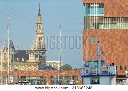 The MAS building has become one of Antwerps most well known buildings