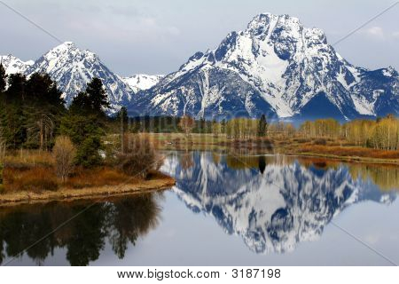 Udsigten fra Oxbow Bend