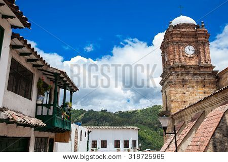 The Historical Basilica Of Our Lady Of Mongui Built Between 1694 And 1760 At The Beautiful Small Tow