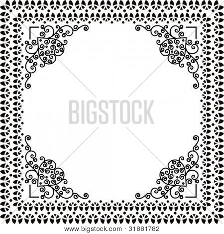 dekorative Exlibris frame