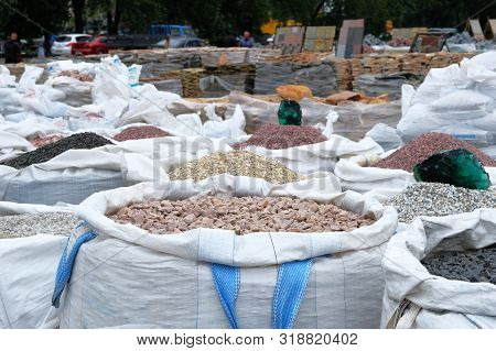 Construction Materials. Building Materials For Decoration And Construction. Decorative Natural Stone