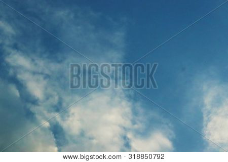 Blue Bright White Clear Sky