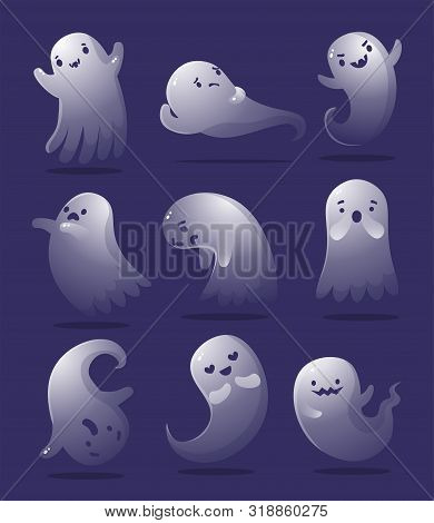 Colorful Set Cute Vector & Photo (Free Trial) | Bigstock