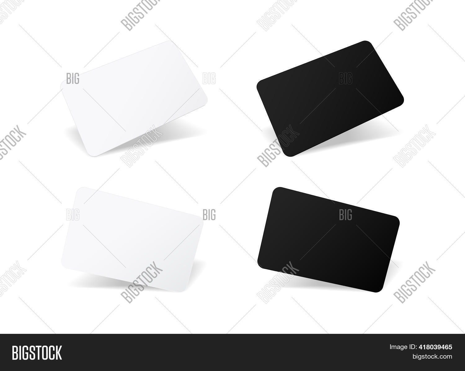 Blank Plastic Card Image & Photo (Free Trial) | Bigstock
