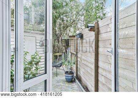 View Of Cozy Small House In Countryside Area