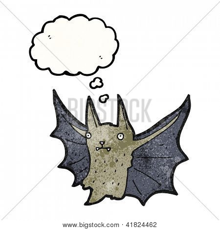 cartoon halloween bat