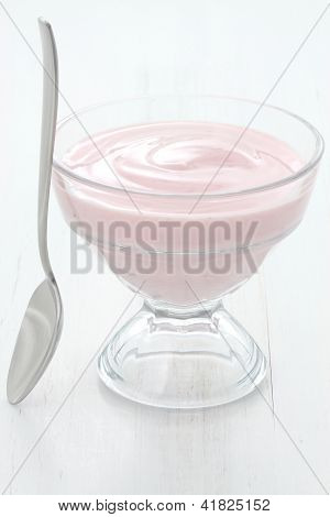 Fresh Strawberry Yogurt