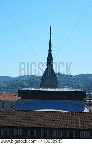 The Old Archecture Of Turin, Panorama, Italy