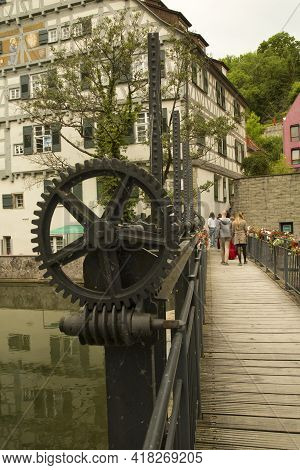 Horb Am Neckar, Germany. 17 June 2017. Town Of Horb Am Neckar In Baden-wuerttemberg,germany.