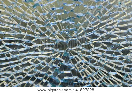 gebrochene Glas