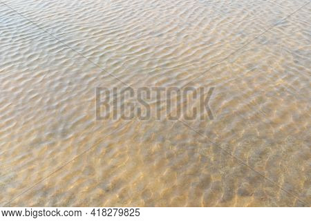 River View With Water And Wave