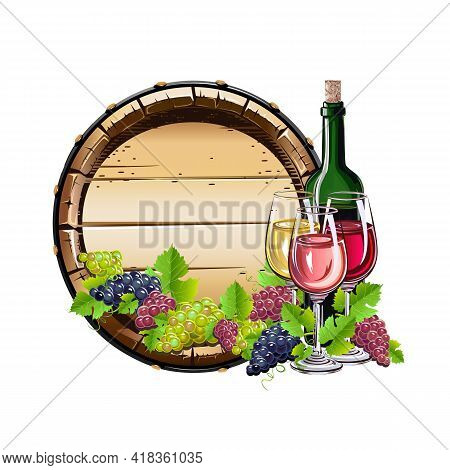 Wine And Grapes