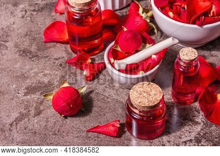 Rosewater With Rose Petals