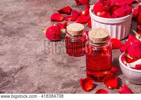 Rosewater With Rose Petals