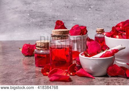 Rosewater With Rose Petals