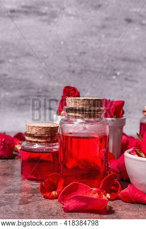 Rosewater With Rose Petals