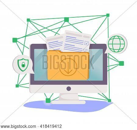 Database Security Software Development. Id Theft, Hacking Crime, Computer Malware. Data Protection, 