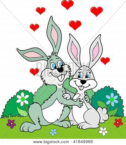 Love.eps에서 토끼