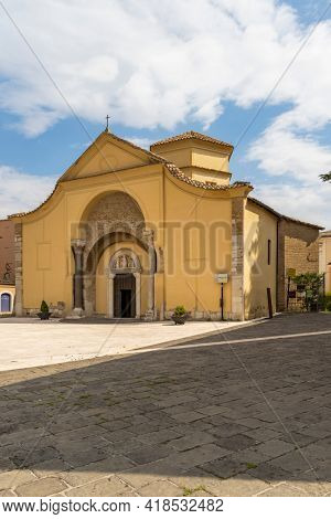 Santa Sofia Church (Chiesa di Santa Sofia), UNESCO World Heritage Site, Benevento, Campania, Italy