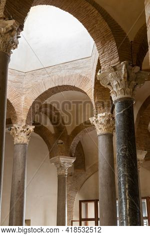 Santa Sofia Church (Chiesa di Santa Sofia), UNESCO World Heritage Site, Benevento, Campania, Italy