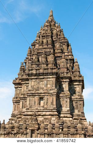 Brahma tempel i Prambanan, Java, Indonesien