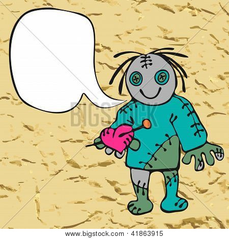 마음으로 부두 인형