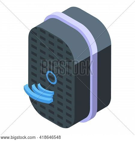 Speaker Speech Recognition Icon. Isometric Of Speaker Speech Recognition Vector Icon For Web Design 