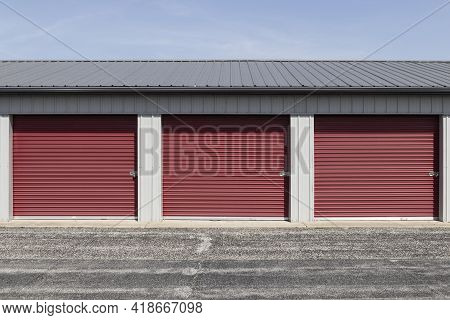 Self Storage And Mini Storage Garage Units.
