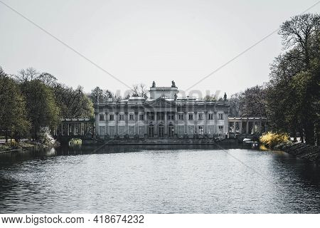 Warsaw, Mazovian Voivodeship, Poland, 04.28.202, Palace On The Island
