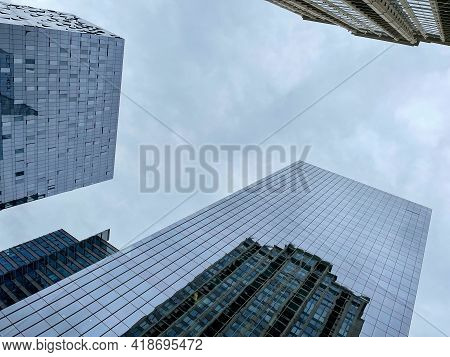 Condominiums And Corporate Buildings In The Buckhead District Of Atlanta, Ga.