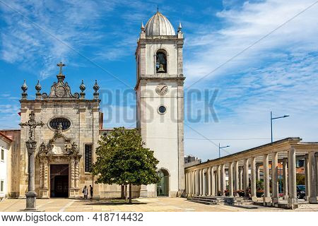 Cathedral Of Aveiro, Also Known As The Church Of St. Dominic Is A Roman Catholic Cathedral In Aveiro