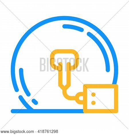 Storage Biogas Color Icon Vector. Storage Biogas Sign. Isolated Symbol Illustration