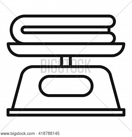 Name Icon. Outline Name Vector Icon For Web Design Isolated On White Background