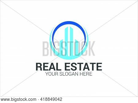 Luxury Creative Real Estate Logo Design Templet. Vector And Illustration. Sign And Symbol.