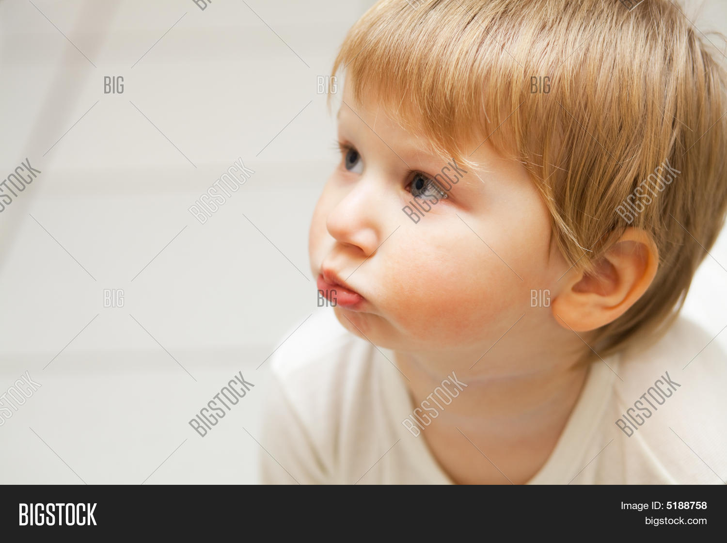 Puffed Out Cheeks Image & Photo Bigstock