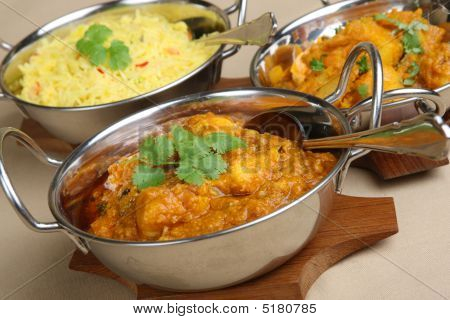 인도 카레 선택