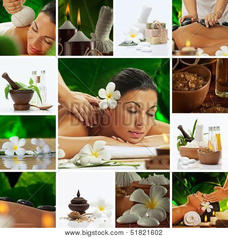 spa collage