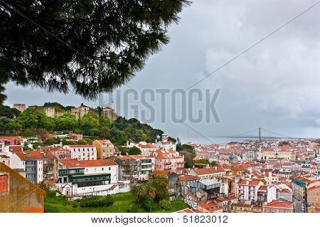 Heavy Rain In Lisbon