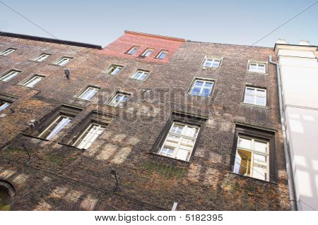 Gamle huse i Krakokw, Polan