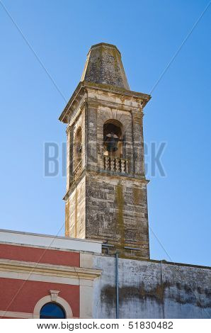 Church of St. Chiara. Noci. Puglia. Italy.