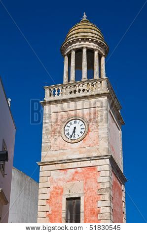 Clocktower. Noci. Puglia. Italy.