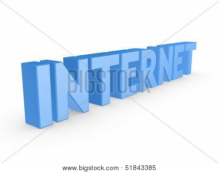 Word INTERNET.