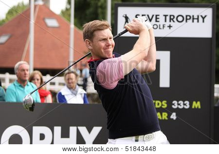 Scott Jamieson at the Seve Trophy 2013