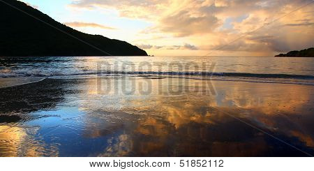 Brewers Bay Sunset On Tortola