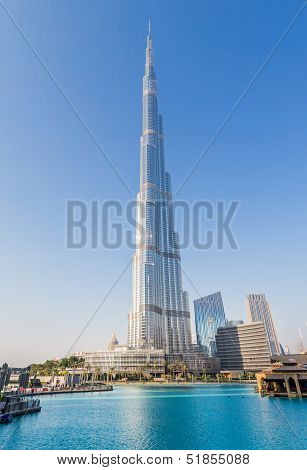 View On Burj Khalifa, Dubai, Uae