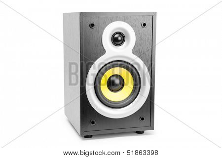 Speaker, isolated on white