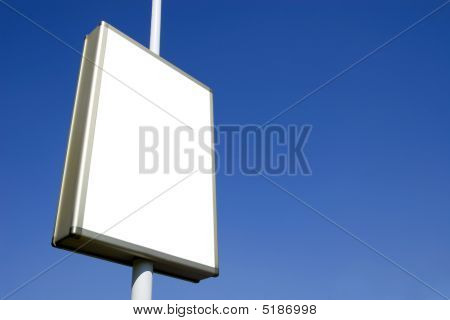 Üres reklám Billboard