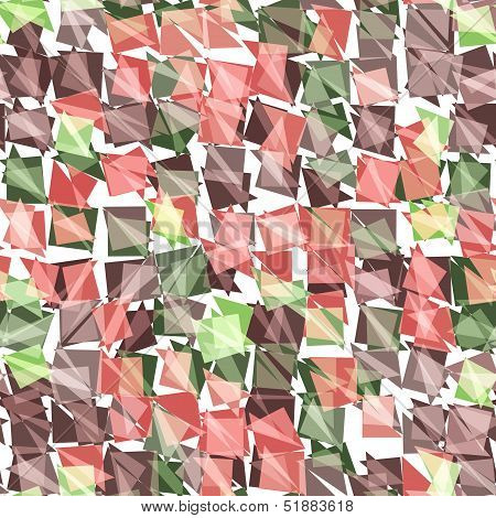 Geometric background red