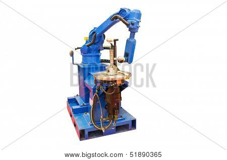 The image of a lathe