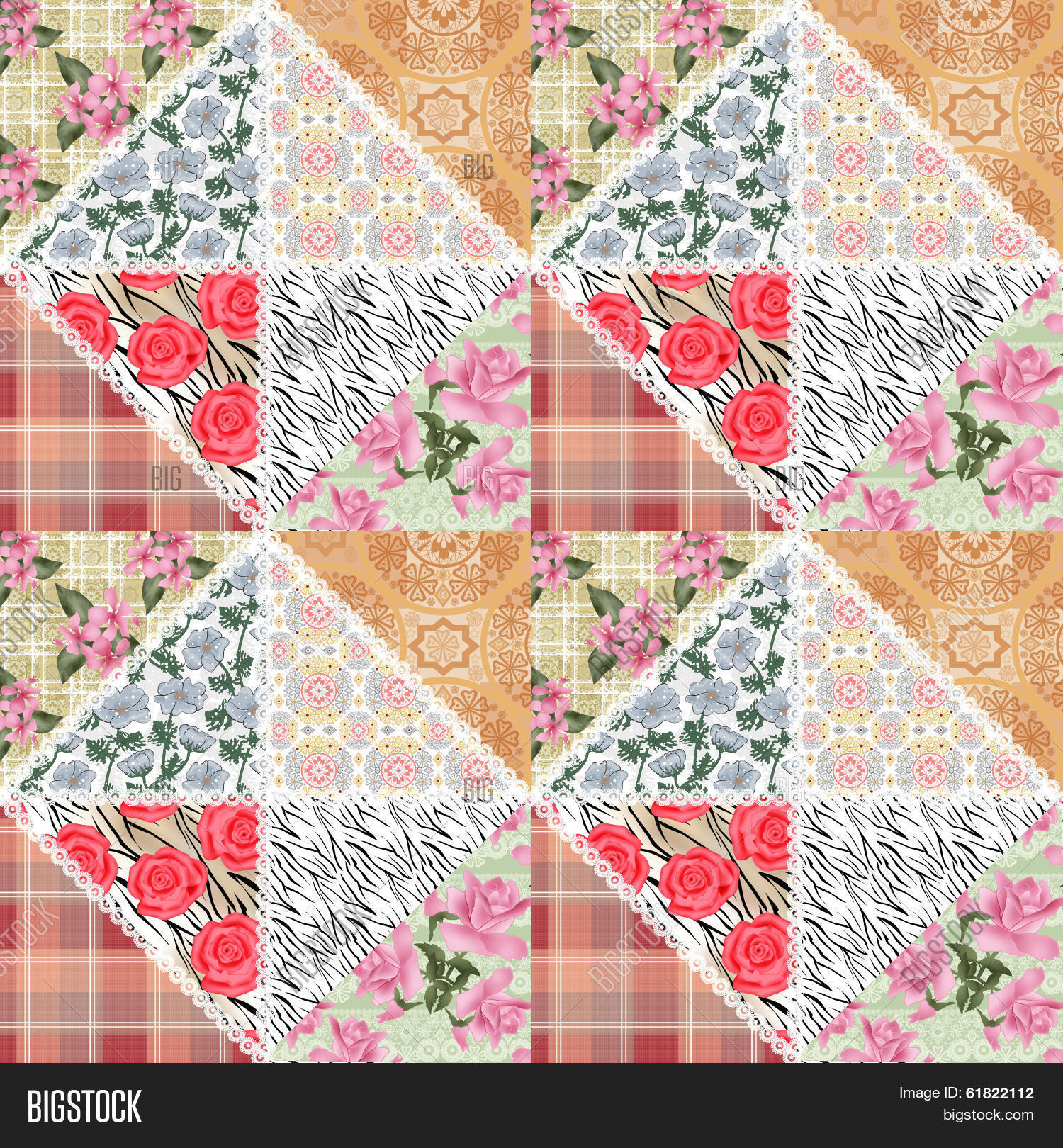 Patchwork Seamless Image & Photo (Free Trial) | Bigstock